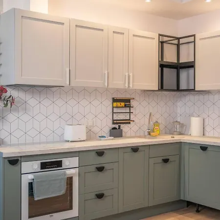 Lejlighed Pistachio With Balcony Centrum Pomorska Łódź