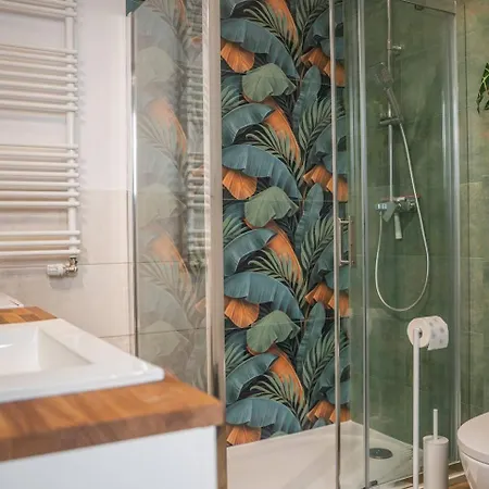 Pistachio With Balcony Centrum Pomorska Διαμέρισμα Λοτζ